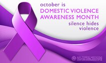An image to help spread awareness, also pointing out that October is indeed domestic violence awareness month.