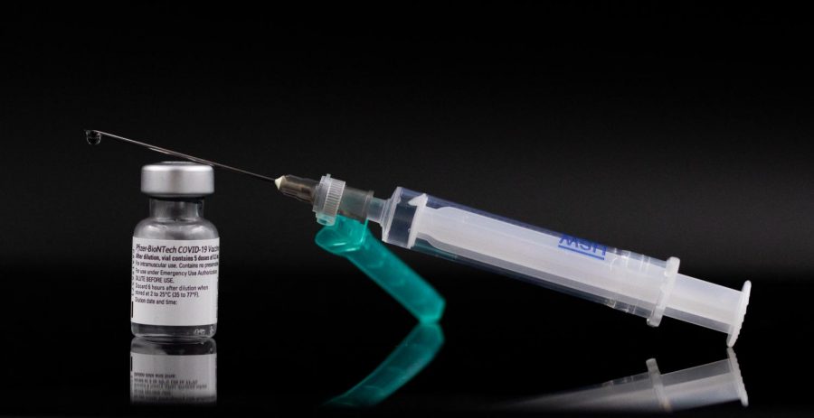 The two vaccinations currently available in the United States, including this pictured Pfizer vaccine, are reported to be approximately 95% effective at preventing an individual from contracting COVID-19.