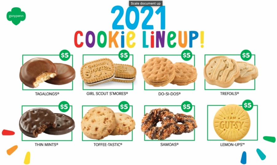 2021 girl scout cookie lineup “badder” up! The Hiller