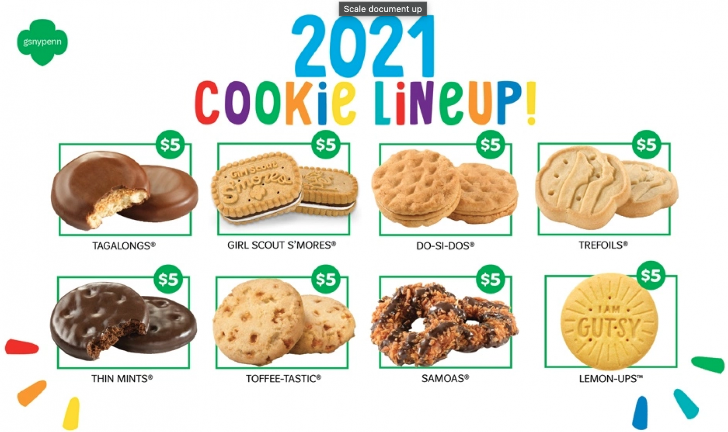 2021 girl scout cookie lineup “badder” up! The Hiller