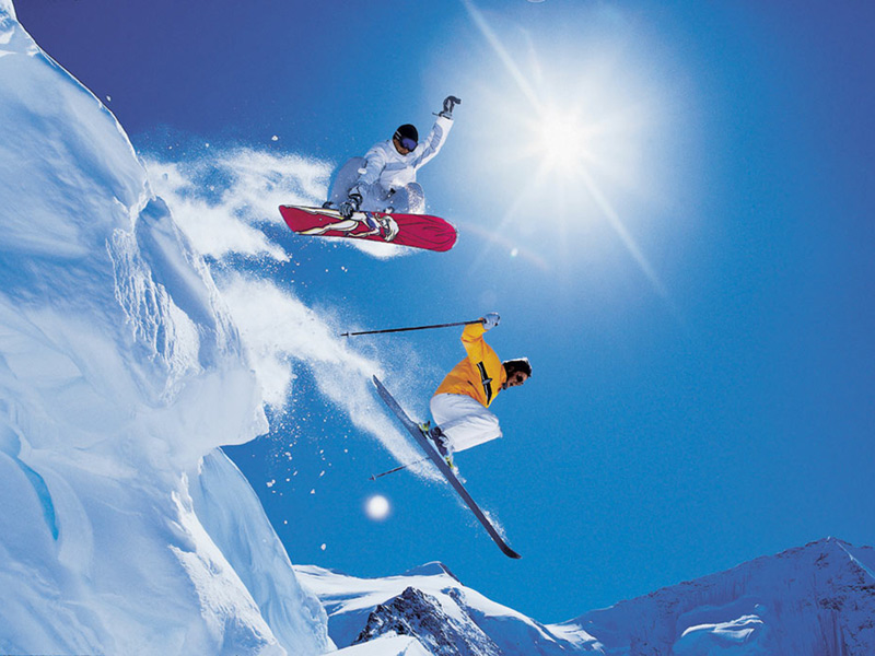 Skiing and snowboarding are some of the most exciting outdoor sports of the winter season!