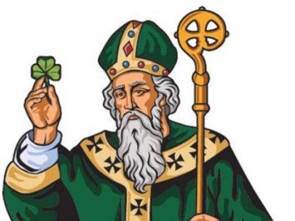 This portrait of St. Patrick can be found in Patrick’s Cathedral in Dublin, Ireland and other cathedrals in New York, New York and Melbourne, Australia.