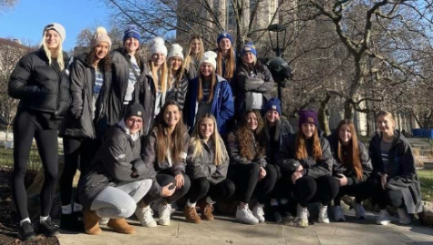 The Trinity girls basketball team visited Pitt to watch a girls basketball game. Come support the girls basketball team at their next home game!
