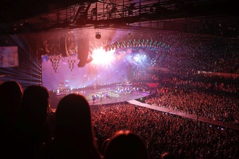 Taylor Swift performs during her “Red” tour in 2019 in Hindmarsh, Australia. The Australian tour was completed shortly before the beginning of the coronavirus in 2020. 