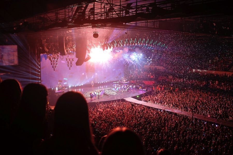 Taylor Swift performs during her “Red” tour in 2019 in Hindmarsh, Australia. The Australian tour was completed shortly before the beginning of the coronavirus in 2020. 