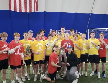 The Boys Lacrosse Team poses for a picture after their second Pineapple Bowl win on February 12, 2023. The Lacrosse team has two Instagram accounts that share exclusive content and important information about the team and when they are playing. Follow @hillerslax and @washedupcultbros on Instagram.

