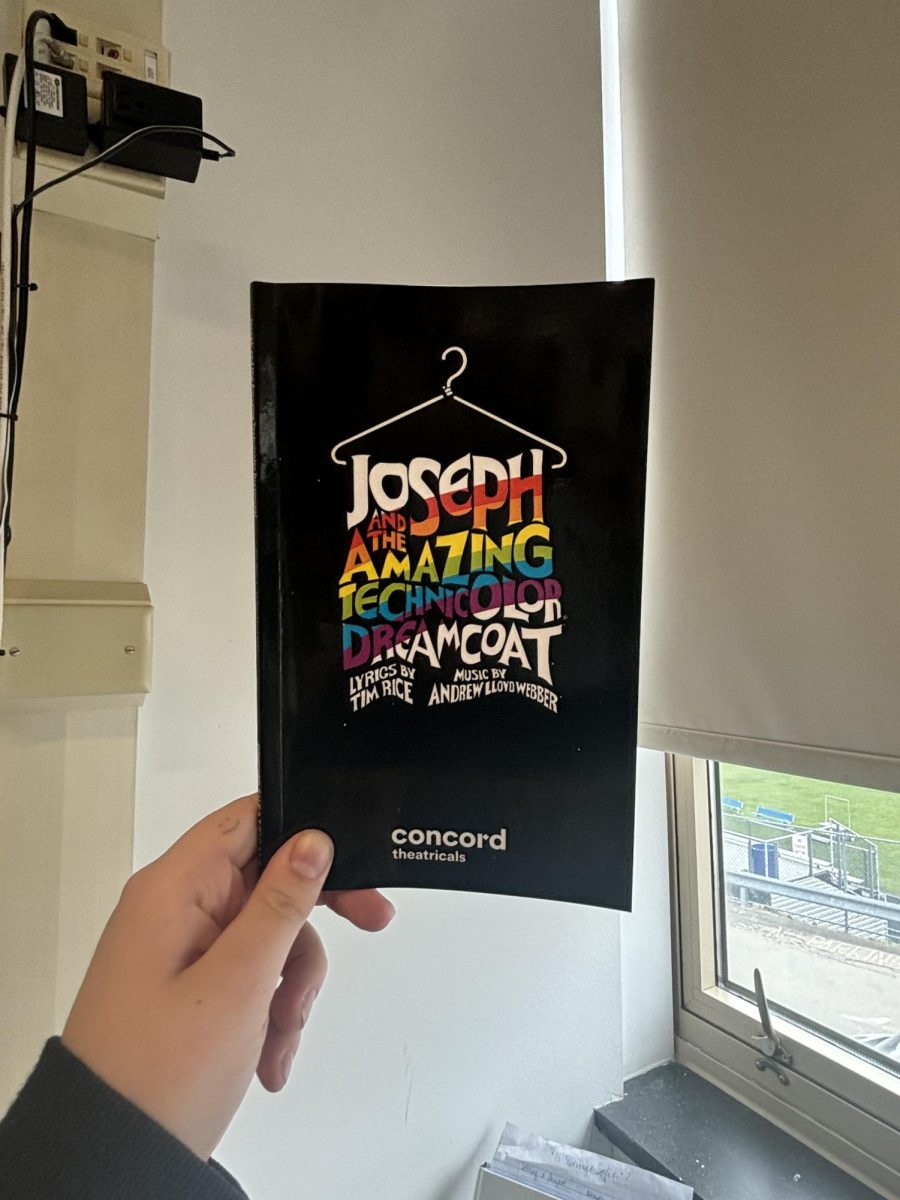 The first of many Joseph and the Amazing Technicolor Dreamcoat scripts have arrived at Trinity High School and students cant wait to get their hands on one!