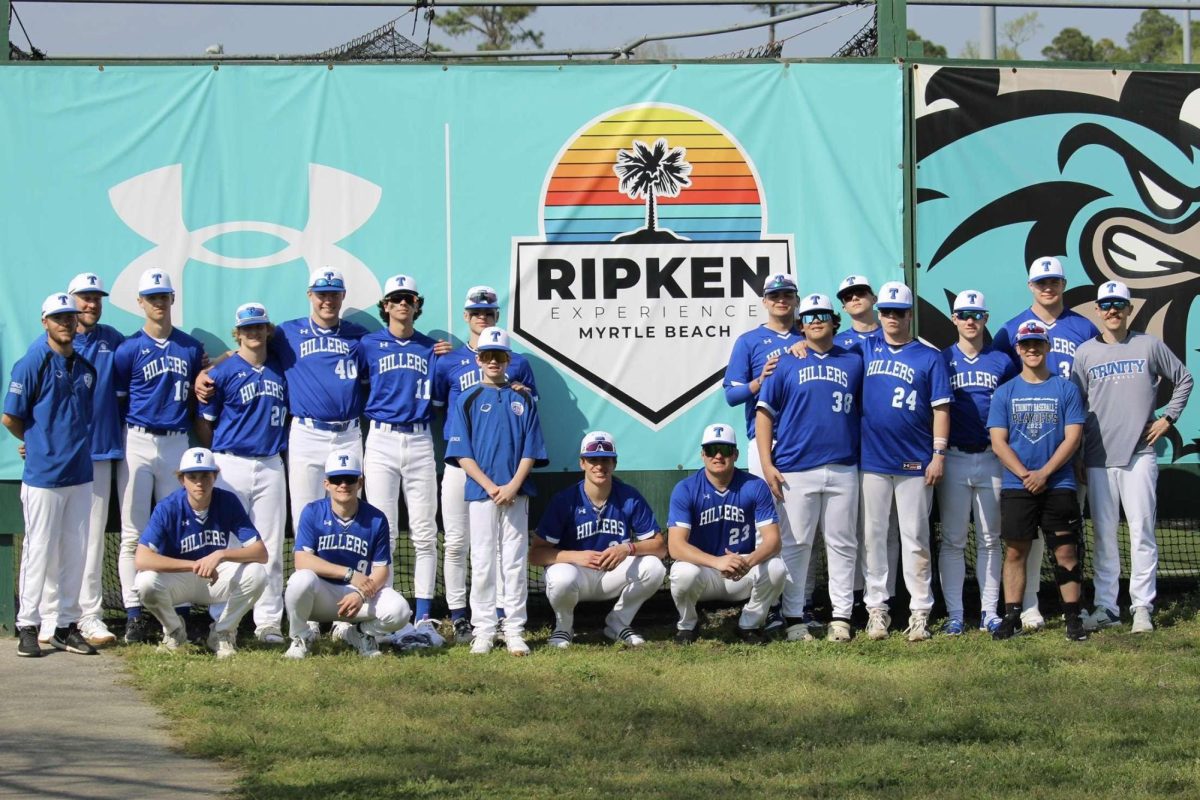 The+boys+left+for+Myrtle+Beach+on+March+15th%2C+for+spring+training.+While+there%2C+they+played+on+the+Coastal+Carolina+University+baseball+field%2C+and+got+to+soak+up+some+sun+rays%21+