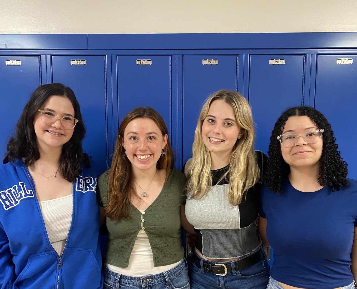 Congratulations to the 2024-2025 editors of The Hiller Newspaper: Leah Kubacka (Editor-in-Chief and News Editor), Katherine Drezewski (A&E and Media Editor), Cameron Street (Copy and Feature Editor), and Cadi Wright (Assistant Editor-in-Chief and Sports Editor).