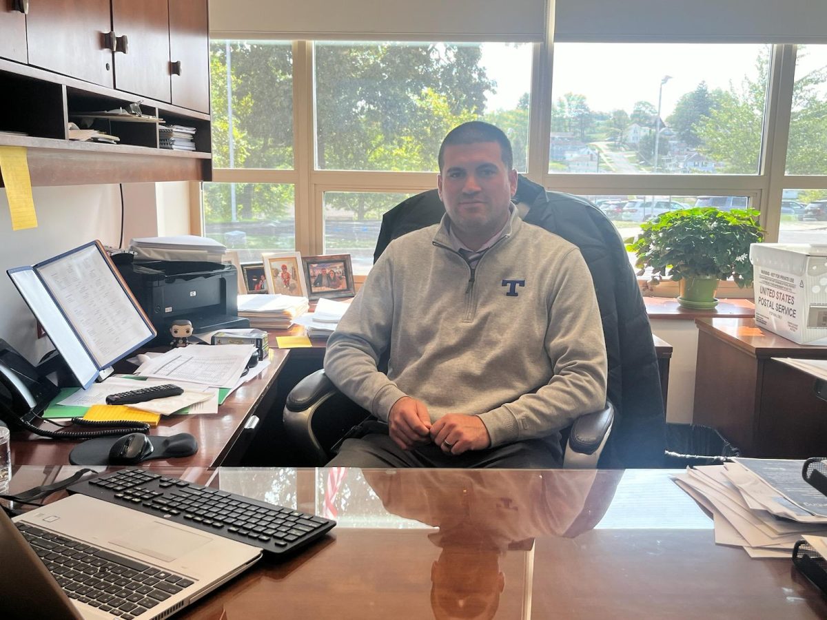 Mr. Zebrasky is in his new position as Trinity High School building principal this 2024-25 school year after previous principal Mr. Uram’s reassignment to Assistant Superintendent. 