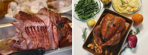 Ham and Turkey are both popular Thanksgiving main dishes. Which one does students like more?