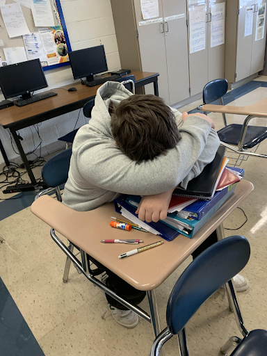 Schoolwork can be exhausting! Be sure to take breaks to avoid getting burnt out. 