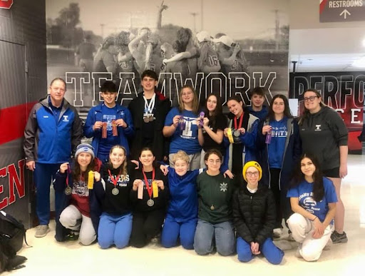 Swimming gives the boys and girls a chance to feel the excitement and inspiration of beating their personal bests, winning awards and making it to WPIALS. The swim team created a safe space for all of their team members. 
