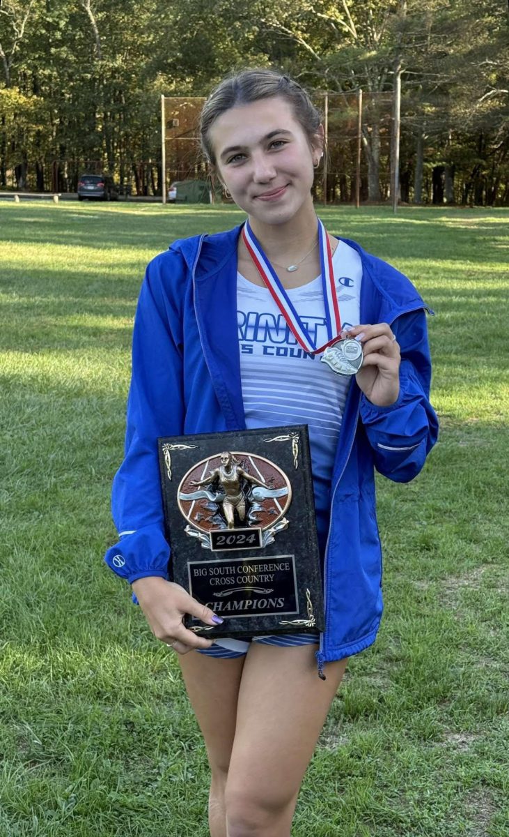 Senior Sammy Ciampa will be attending Wake Forest University to major in biology and minor in psychology on a pre-med track. She’s excited to start college but will miss everything about high school track, specifically her friends and coaches.