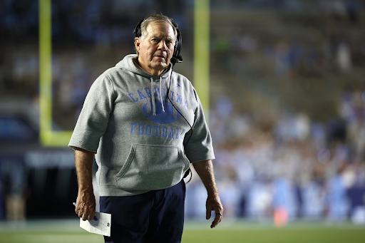 Bill Belichick coaches his first game at North Carolina in a loss against TCU. Despite this setback, Tar Heel fans remain optimistic.
