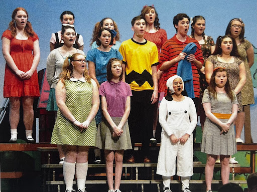 THS put on You’re a Good Man, Charlie Brown in April of 2015, reviving the musical with its signature bright colors and iconic outfits.