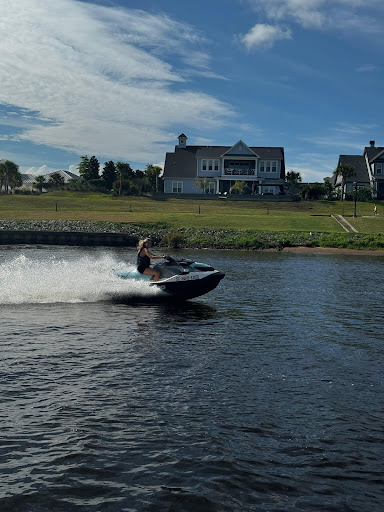 It was always my dream to go jetskiing. Unfortunately, I was scared to do it for the first time in fear I would flip over or crash. Eventually I mustered up the courage, and I loved it! 