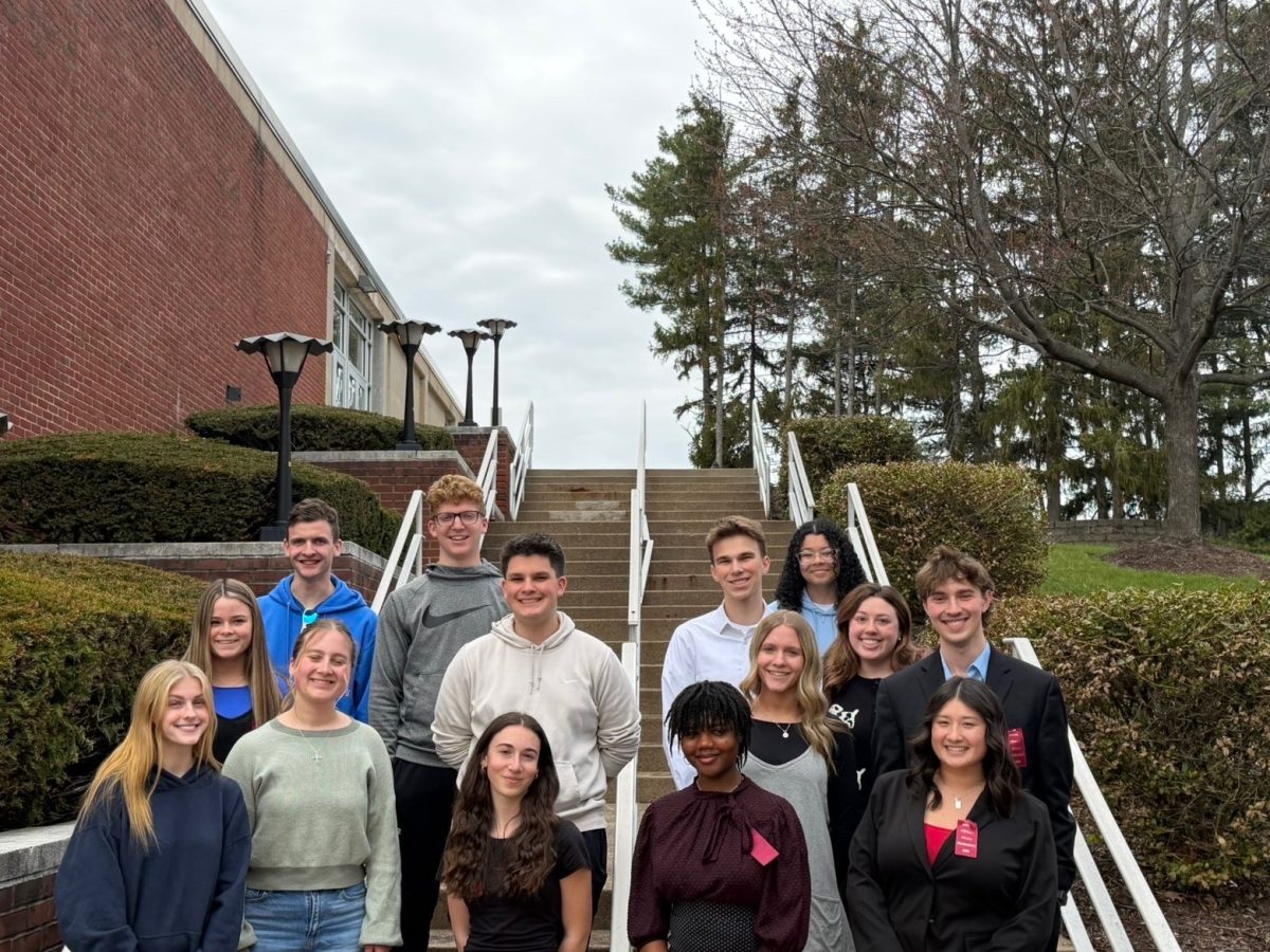 State qualifiers competed at Bloomsburg University on March 20-21. From top left, Oliver Bodart, Porter Stevens, Lindsay, Caden Miller, Cadi Wright, Issac Copechal, Katherine Drezewski, Sarah Losko, Lily Hoy, Dakota Lloyd, Brynn Tomey, Olivia Angelo, Deborah Oyedemi and Micha Mariana. 