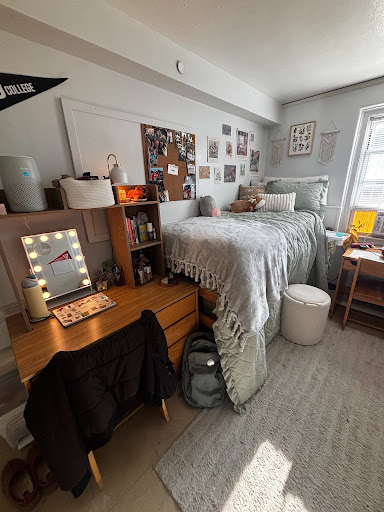 When living dorm-style, students have the opportunity to decorate their personal spaces. Pinterest is a great way to find inspiration when deciding how to decorate. 
